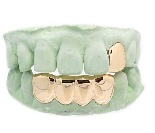 YELLOW GOLD DIPPED Grillz