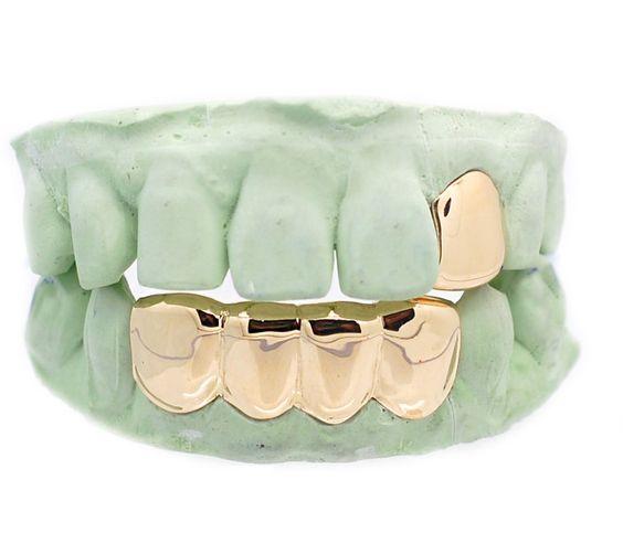 YELLOW GOLD DIPPED Grillz