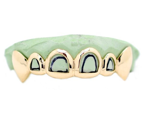 Open Face Extended Fang Grill