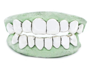 Silver Deep Cut Grillz