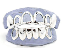 Silver Open Face Grillz Montreal